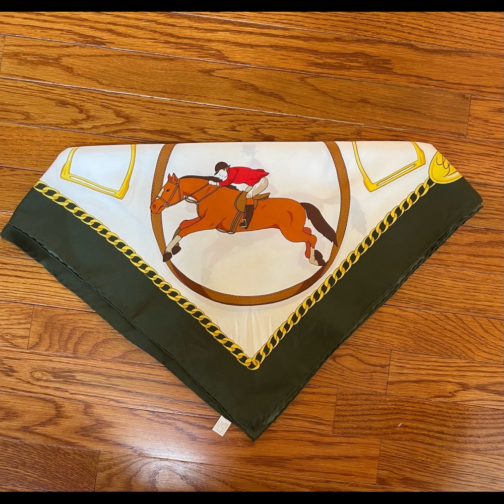 Gucci Equestrian Silk Scarf - Picture 9 of 12